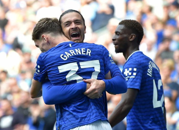 连续两场英超助攻双响，格拉利什是埃弗顿队史首位做到球员